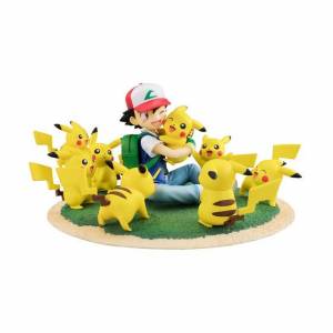 Pokemon - Satoshi / Ash & Pikachu Pikachu ga Ippai Ver. limited edition (Female Pikachu Bonus) [G.E.M.]
