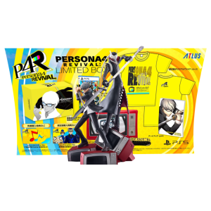 [PS5] Persona 4 Revival: Limited Box + Famitsu DX Pack + Atlus D Shop Figure Set [Kadokawa]