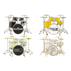 Shokugan: Rockmono Drums (10 Pack Box) [F-Toys]