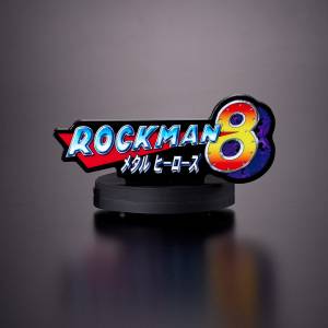 Mega Man: Rockman 8 Logo Display - Musical Acrylic Stand (Limited Edition) [Bandai]