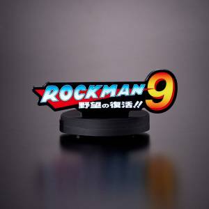 Mega Man: Rockman 9 Logo Display - Musical Acrylic Stand (Limited Edition) [Bandai]