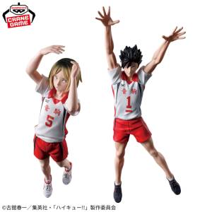 Posing Figure: Haikyu! - Kenma Kozume & Tetsuro Kuroo (Second Uniform Ver.) (Banpresto) [2nd Hand]