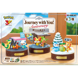 Pokémon: A New Journey Begins - Journey with You! Anniversary Edition (3 Pack Box) [Re-Ment]