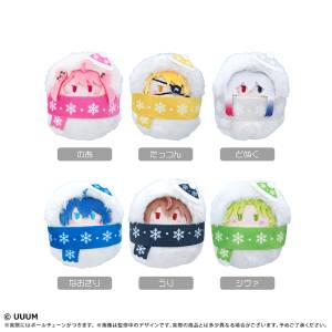 Colorful Peach: Kurumi Tapinui Snowman Plush Mascot Collection Vol.2 (6 Packs Box) [Tapioca]
