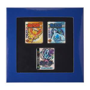 Pokémon: Pokémon Gold Silver Crystal - Package Pins (Set of 3) (Limited Edition) [The Pokémon Company]