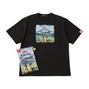 Pokémon: Pokémon Legends Arceus Package T-Shirt in Pouch (L) (Limited Edition) [The Pokémon Company]