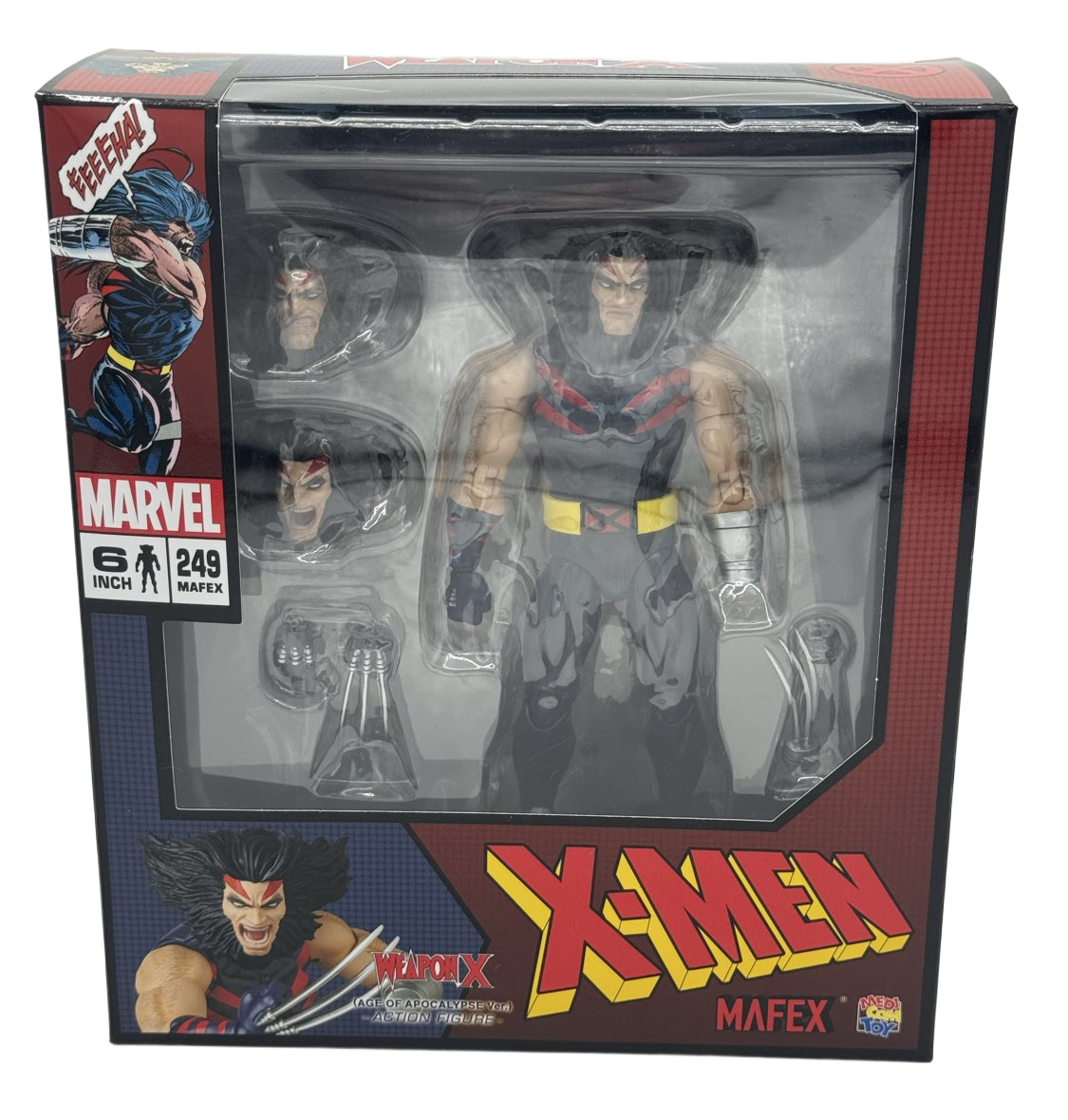 Damaged Figure] MAFEX (No.249): X-Men - Wolverine / Weapon X (Age