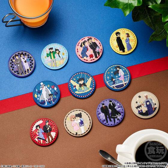 Shokugan: Detective Conan - Pin Badges & Biscuits (12 Packs Box
