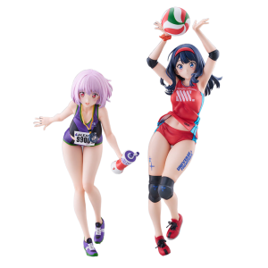 Gridman Universe: Rikka Takarada & Akane Shinjo - Sports Wear Ver. TENITOL TALL Special Set (Limited + Bonus) [FuRyu]