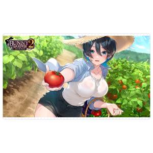 Bunny Garden 2: Miwa Ka - Rubber Desk Mat [Curtain Damashii]
