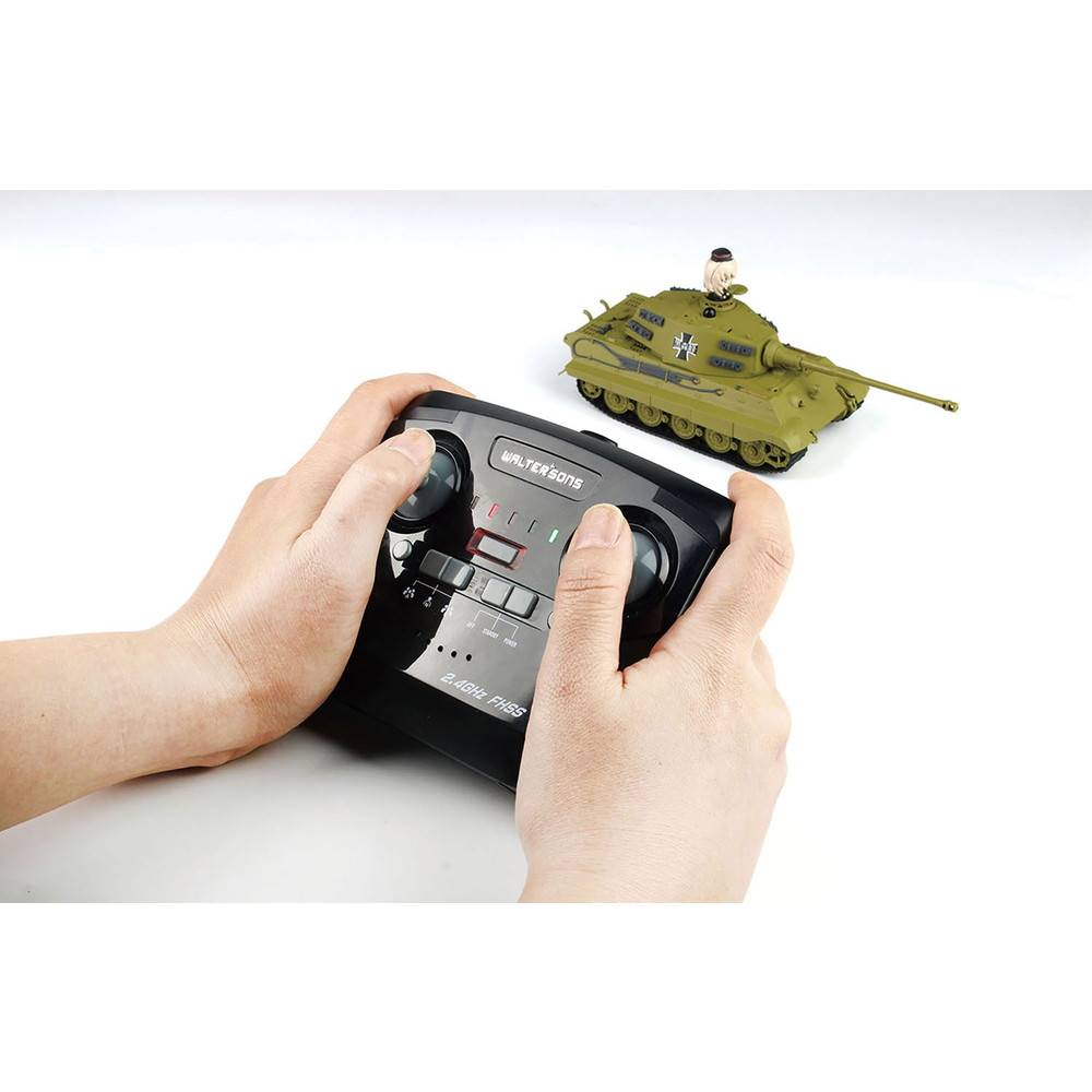 R/C Battle Senshado Series: Girls und Panzer - Tiger II 1/64 R/C Battle Senshado Series: Girls und Panzer - Tiger II 1/64