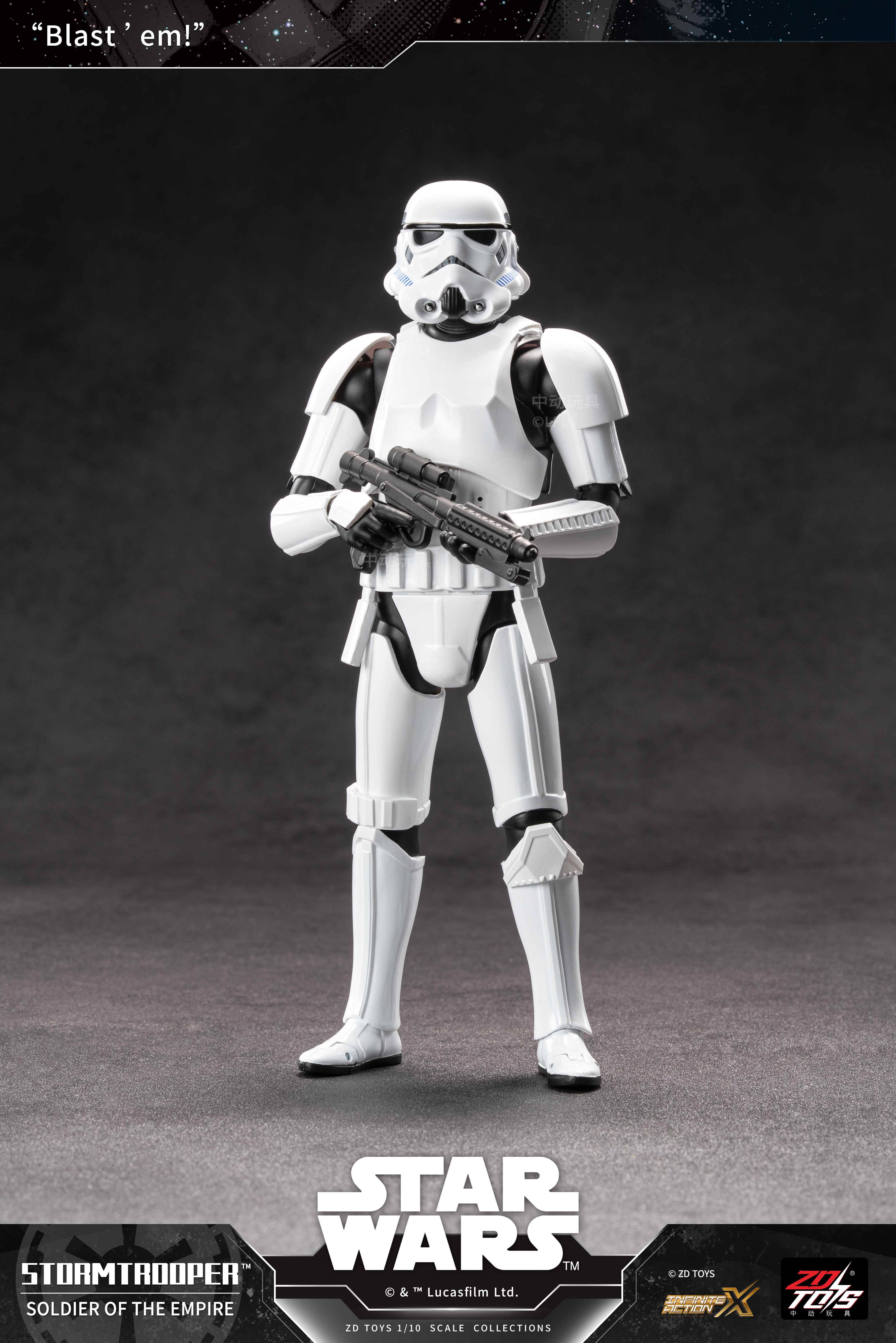 Star Wars: Stormtrooper 1/10 - Infinity Action X Series [ZD Toys