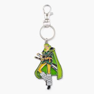One Piece Elbaph Arc: Zoro - Stained Glass Style Metal Keychain (Limited Edition) [Toei]