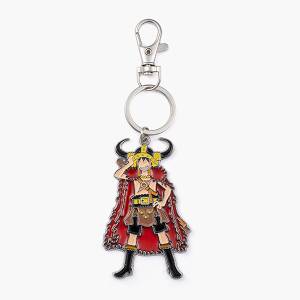 One Piece Elbaph Arc: Luffy - Stained Glass Style Metal Keychain (Limited Edition) [Toei]