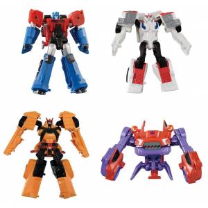 TRANSFORMERS ADVENTURE - TAV49 EZ COLLECTION AUTOBOT & CLAMP DOWN SET