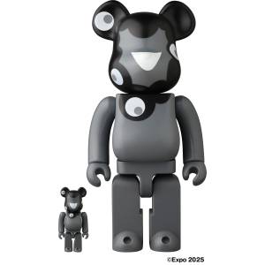 BE@RBRICK / BEARBRICK: 100% & 400% - Osaka Expo 2025 Monochrome