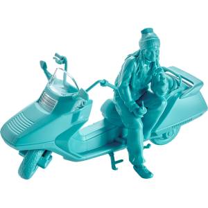 PLAMAX 1/20: MF-102 Rider's Portrait Honda Fusion (Turquoise Color Ver.) - Plastic Model [Max Factory]