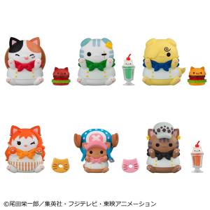 MEGA CAT PROJECT One Piece: Nyan Piece Diner! (6 Pack Box) [Megahouse]