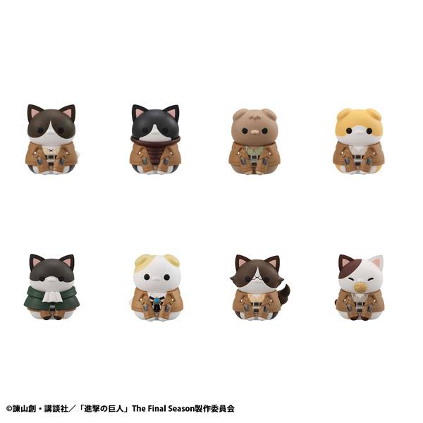 MEGA CAT PROJECT Attack on Titan: Attack on Nyanko (8 Pack Box