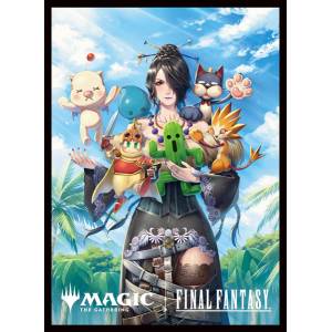 Magic the Gathering x FINAL FANTASY: Card Sleeves MFS-71 - Chocobo - Lulu, Stern Guardian (80 Sleeves) [Ensky]