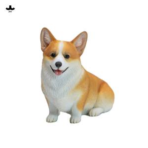 Animal Statue Series: Sitting Corgi B [JXK Studio]