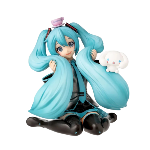 Hatsune Miku x Cinnamoroll: Fluffy Ver. Premium Chokonose Figure (2nd Hand) [SEGA]