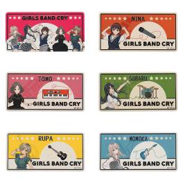 Girls Band Cry: Metallic Magnets Collection (Set of 6) [Good Smile