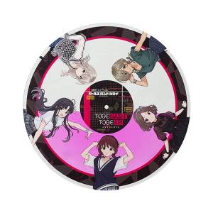 Girls Band Cry: Vinyl Record Style AcrylicStand [Good Smile Moment]