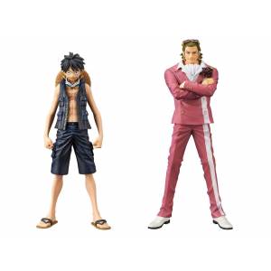 ONE PIECE - THE GRANDLINE MEN - ONE PIECE FILM GOLD VOL.1 MONKEY D. LUFFY & GUILD TESORO [Used]
