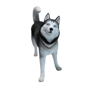 Animal Statue Series: Studio Husky Dog [JXK Studio]