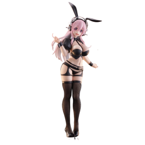 Super Sonic: Sonico - Reverse Bunny Ver. BiCute Figure (2nd Hand) [FuRyu]