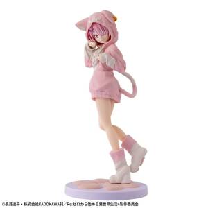 Re:Zero Starting Life in Another World: Ram - Fluffy Puck Outfit Ver.  XStellar Figure (2nd Hand) [SEGA]
