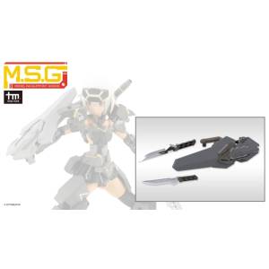 M.S.G Modeling Support Goods: Composite Plate Unit 01 Gray Ver. - Weapon Unit 55 Plastic Model (Reissue) [Kotobukiya]