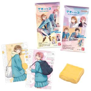 Shokugan: Blue Box: Card & Soft Cookies (20 Pack Box) [Bandai]