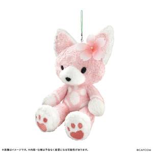 Monster Hunter Wilds: Sakura Felyne Teddy Plush Toy [Capcom]