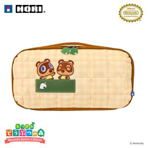 Nintendo Switch 2: Quilted Medium Pouch - Animal Crossing: New Horizons (DIY Life Ver.) [Hori]