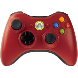 Wireless Controller - Red (Official Microsoft) [X360 - Used / Loose]