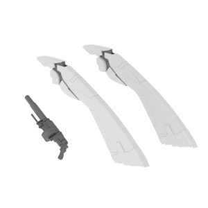 POWER DoLLS 2: Angel Wing & M51 Grenade 1/35 - Armored Infantry Weapon Set 01 X-4+ (PD-802) (Plastic Model) [PLUM]