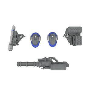 POWER DoLLS 2: Shoulder Parts for Weapon Mounting - Armored Infantry Weapon Set 03 X-4+ (PD-802) (Plastic Model) [PLUM]