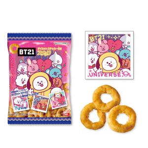 Shokugan: BT21 Line Friends - Sticker & Snacks (10 Packs Box) [Bandai]