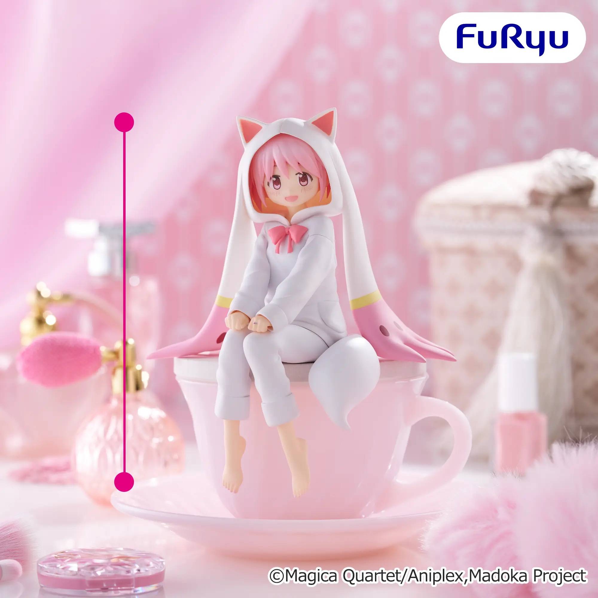 Puella Magi Madoka Magica: Madoka Kaname - Kyubei Pajama Ver. Noodle Stopper Figure (2nd H...
