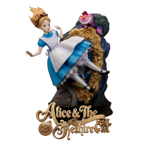 Disney's Alice in Wonderland: Alice & Cheshire Cat - Master Craft Figure [Beast Kingdom]