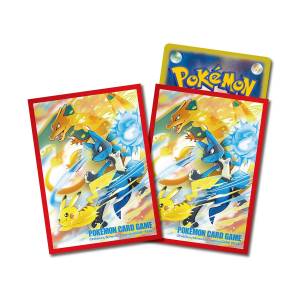 Pokémon Card Game: Battle Start Deck Shield - 64 Sleeves (Red) (Limited Edition) [The Pokémon Company]