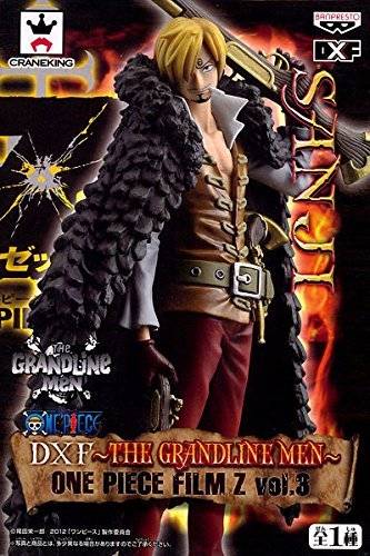 ONE PIECE DXF - THE GRANDLINE MEN - FILM Z Vol.3 SANJI BATTLE SUIT VER. [Banpresto] [Used]