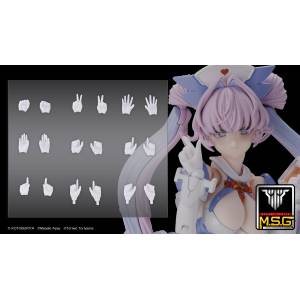 M.S.G Modeling Support Goods 09: Megami Device Hand Set (White Ver.) (Plastic Model) [Kotobukiya]