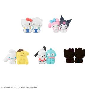 Sanrio Characters: Pitacute 3D Rubber Mascot Collection (4 Packs Box) (Reissue) [Megahouse]
