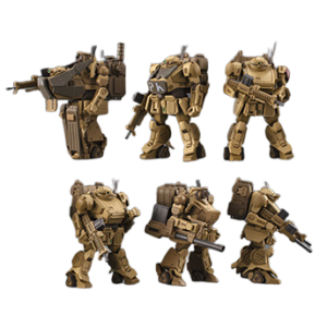 Armored Troopers Votoms / The Gray Witch: VAKIT Platoon - Plastic Model (6 Pack Box) [Megahouse]