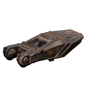 Blade Runner 2049: K’s Spinner - Weathered Ver. [threezero]