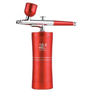 SGOT! Rechargeable Handy Airbrush Set (0.3/0.5 mm) (Red) [Doyusha]