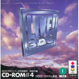 Live! 3DO Magazine - CD-Rom 4 [3DO - Used Good Condition]